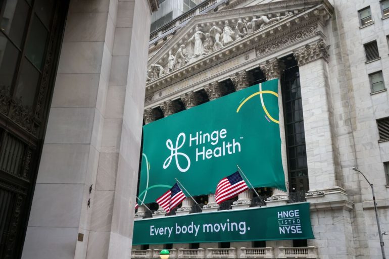 Hinge Health Surges in NYSE Debut as Investors Back Digital Rehab Breakthrough