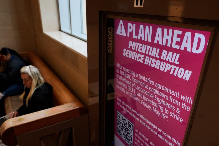 NJ Transit Warns Commuters as Rail Strike Threatens to Paralyze Travel Between New Jersey and NYC