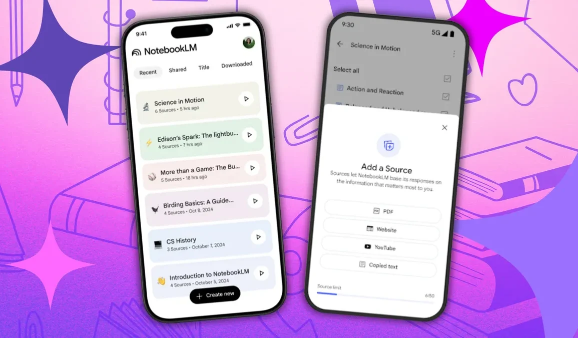 NotebookLM Expands to Android with Smarter Document Tools and AI Audio Features Ahead of Google IO