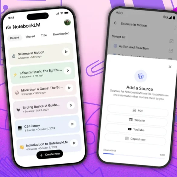 NotebookLM Expands to Android with Smarter Document Tools and AI Audio Features Ahead of Google IO