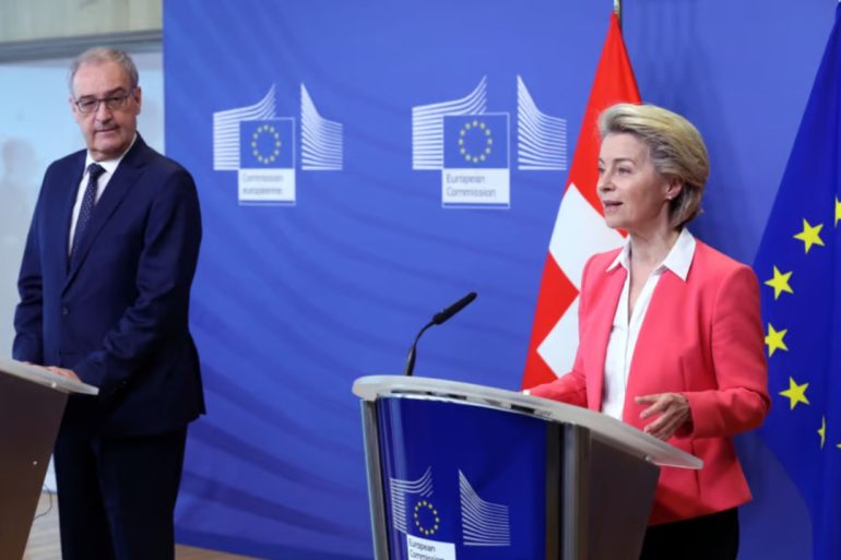 U.S. Pressures EU on Trade as Switzerland and UK Pull Ahead in Deal Talks