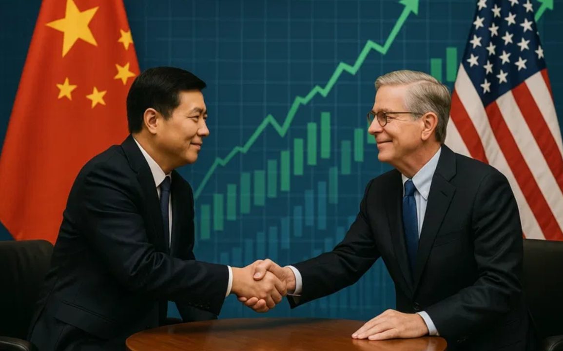 U.S.–China Trade Talks Spark Cautious Optimism Amid Tariff Tensions and Market Volatility
