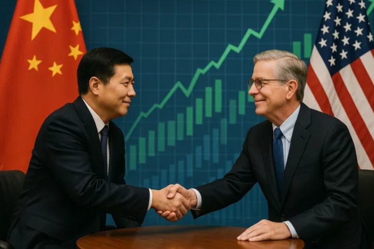 U.S.–China Trade Talks Spark Cautious Optimism Amid Tariff Tensions and Market Volatility