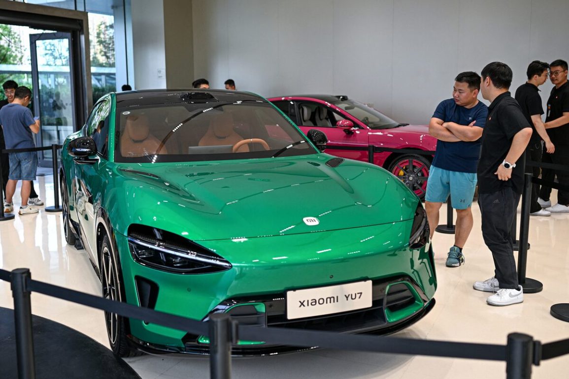 Xiaomi’s YU7 SUV Sparks 240,000 Orders in 18 Hours, Escalating EV Showdown With Tesla