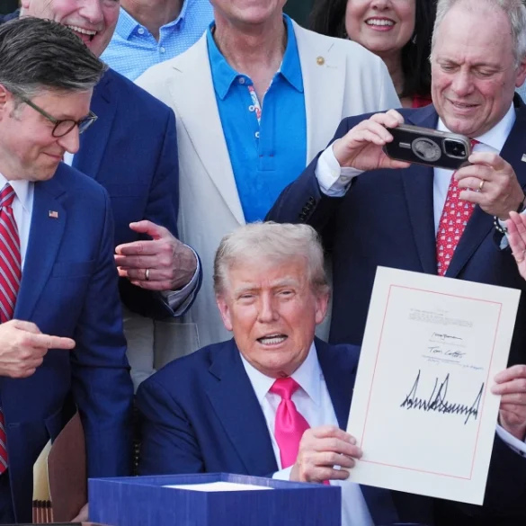 Trump Signs ‘Big Beautiful Bill’ into Law, Sparking Tax Windfall and Debt Concerns