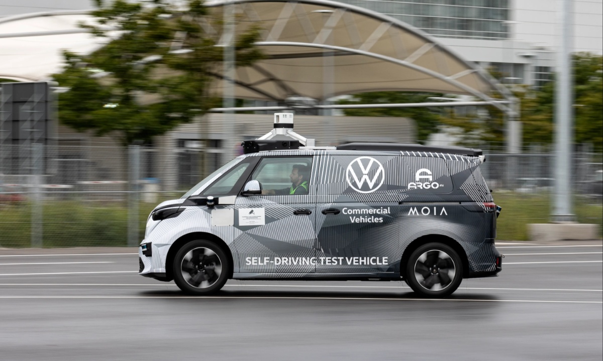 Volkswagen Revives the Microbus Spirit with a Driverless Van Built for City Fleets